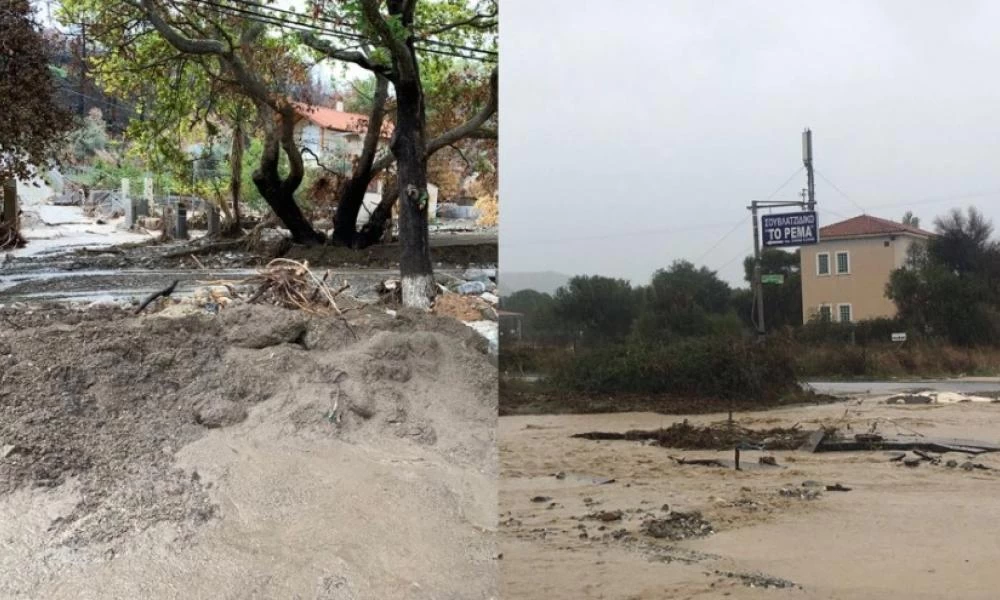 Ρήμαξε η χώρα από την "Αθηνά" - Πλημμύρες, κατολισθήσεις και αποκλεισμένοι δρόμοι (Βίντεο)